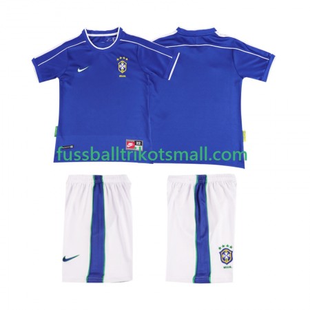 Fußballtrikots Brasilien Retro Kinder 1998 Kurzarm Auswärts-trikot kaufen